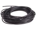 Cable Spiral Wrap Tubing, 15mm, Polyethylene, 10m, Black